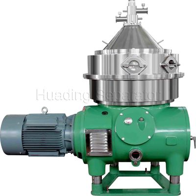 คุณภาพ  Disc Yeast Centrifugal Separator Nozzle Disk Stack Separator โรงงาน