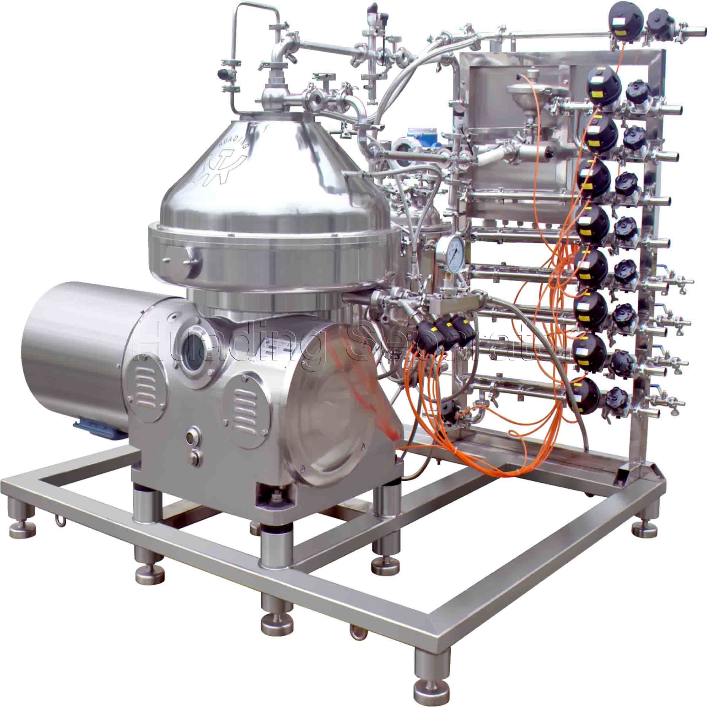 Stack Separator ตัวแยกตัวกรองแบบแรงเหวี่ยงเทคโนโลยีชีวภาพ 440V Disc Stack Separator